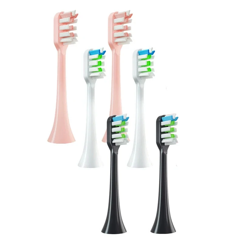 2PCS Tooth Brush Heads Sonic Electric Toothbrush Soft Bristle Nozzles for SOOCAS X3/X3U/X5 Replacement Toothbrush Heads (image for) 2PCS Tooth Brush Heads Sonic Electric Toothbrush Soft Bristle Nozzles for SOOCAS X3/X3U/X5 Replacement Toothbrush Heads